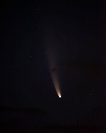 Neowise Comet at Dawn