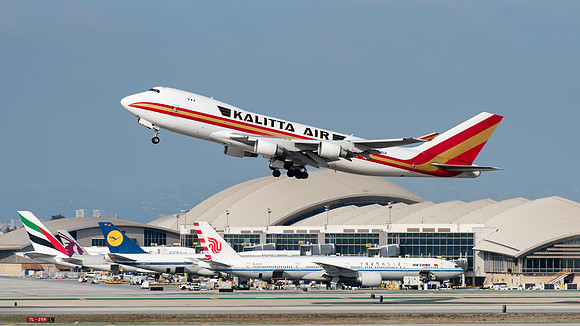 Kalitta Air Departing LAX